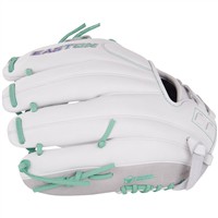 Easton Professional Collection 11.5in Fastpitch Glove (PCFP1150-2WG), White/Light Green