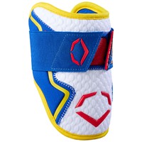 Evoshield Limited Edition Backyard BB Pablo Sanchez Pro SRZ 2.0 Elbow Guard, White/Blue