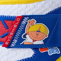 Evoshield Limited Edition Backyard BB Pablo Sanchez Pro SRZ 2.0 Elbow Guard, White/Blue