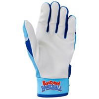 Louisville Slugger Youth Limited Edition Backyard Baseball Clouds Batting Gloves, Blue/White