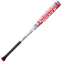 Louisville Slugger L/E Backyard Aluminum Power Atlas BBCOR Baseball Bat -3, silverred-v-2-z