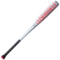 Louisville Slugger L/E Backyard Aluminum Power Atlas BBCOR Baseball Bat -3, silverred-v-4-z