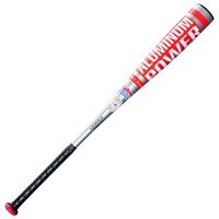Louisville Slugger L/E Backyard Aluminum Power Omaha USA Baseball Bat -10, silverred-v-2-z