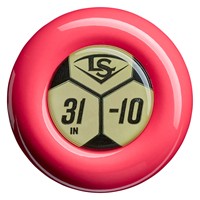 Louisville Slugger L/E Backyard Aluminum Power Omaha USA Baseball Bat -10, silverred-v-6-z