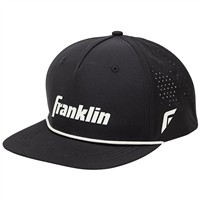 Franklin Baseball Rope Hat, Black