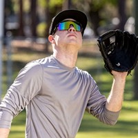 Franklin MLB DLX Pro Sunglasses, Black