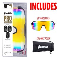 Franklin MLB DLX Pro Sunglasses, Black