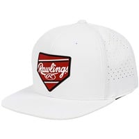 Rawlings Base Logo Hat, White