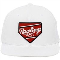 Rawlings Base Logo Hat, White