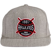 Rawlings Retro Hat, Grey