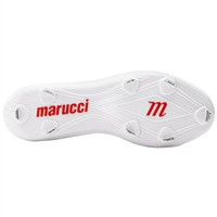 Marucci Mens CFT Low Metal Cleats, White