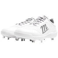 Marucci Mens CFT Low Metal Cleats, White