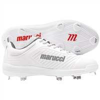 Marucci Mens CFT Low Metal Cleats, White