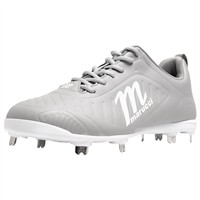 Marucci Mens FLT Low Metal Cleats, Grey