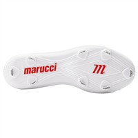 Marucci Mens FLT Low Metal Cleats, White