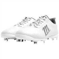 Marucci Mens FLT Low Metal Cleats, White