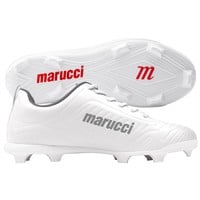 Marucci Mens FLT Low Molded Cleats, White