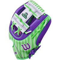 Wilson Limited Edition A450 Backyard Baseball Melonheads 11.5in Baseball Glove, Green