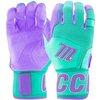 Marucci Adult Blacksmith Batting Gloves, Light Green