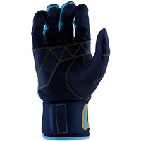 Marucci Youth Blacksmith Batting Gloves, Navy/Blue