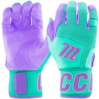 Marucci Youth Blacksmith Batting Gloves, Light Green