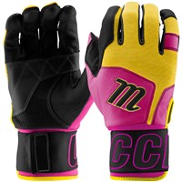 Marucci Youth Blacksmith Batting Gloves, Pink