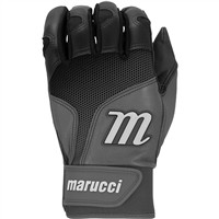 Marucci Adult PWR Fade Batting Gloves, Black/Grey