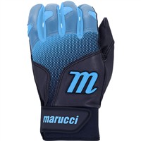 Marucci Adult PWR Fade Batting Gloves, Navy/Blue