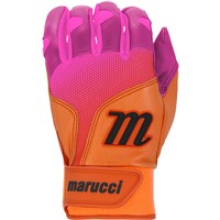Marucci Adult PWR Fade Batting Gloves, Light Pink