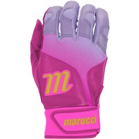Marucci Adult PWR Fade Batting Gloves, Pink