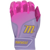Marucci Adult PWR Fade Batting Gloves, Pink