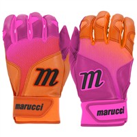 Marucci Adult PWR Fade Batting Gloves, Light Pink