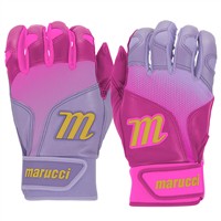 Marucci Adult PWR Fade Batting Gloves, Pink