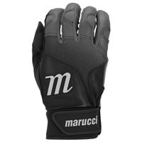 Marucci Youth PWR Fade Batting Gloves, Black/Grey