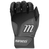 Marucci Youth PWR Fade Batting Gloves, Black/Grey