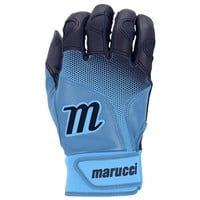 Marucci Youth PWR Fade Batting Gloves, Navy/Blue