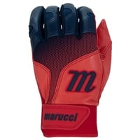 Marucci Youth PWR Fade Batting Gloves, Navy/Red