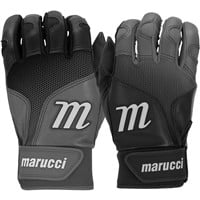 Marucci Youth PWR Fade Batting Gloves, Black/Grey