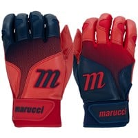 Marucci Youth PWR Fade Batting Gloves, Navy/Red
