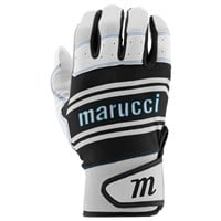 Marucci Adult Swift Lite Batting Gloves, Black/Grey