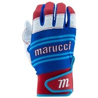 Marucci Adult Swift Lite Batting Gloves, Red/Navy