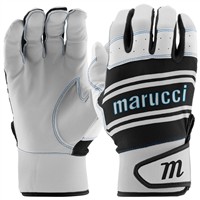 Marucci Adult Swift Lite Batting Gloves, Black/Grey