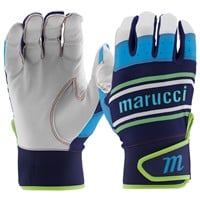 Marucci Adult Swift Lite Batting Gloves, Blue/Navy