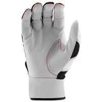 Marucci Youth Swift Lite Batting Gloves, Black/Red