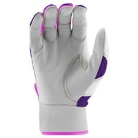 Marucci Youth Swift Lite Batting Gloves, Purple/Pink