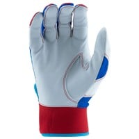 Marucci Youth Swift Lite Batting Gloves, Red/Navy