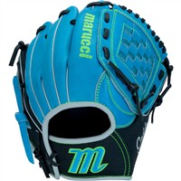 Marucci Youth Caddo 10.5in Baseball Glove, Blue/Black