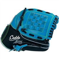 Marucci Youth Caddo 10.5in Baseball Glove, Blue/Black