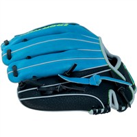 Marucci Youth Caddo 10.5in Baseball Glove, Blue/Black