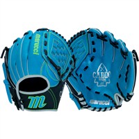 Marucci Youth Caddo 10.5in Baseball Glove, Blue/Black